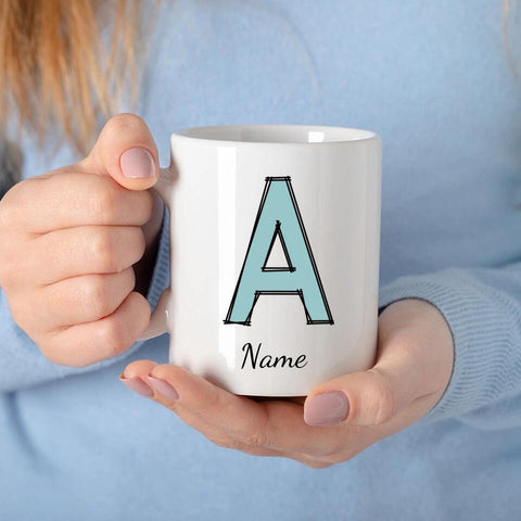 Tasse mit Buchstaben - Tassenorama