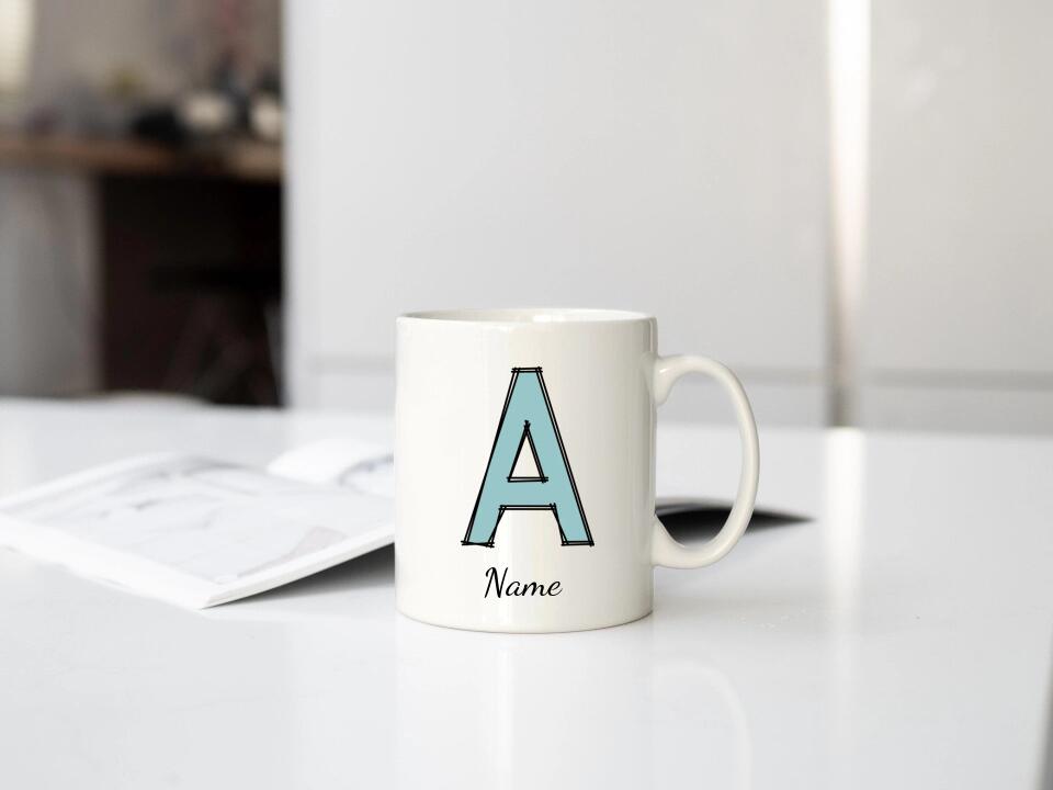 personalisierte Tasse mit Namen