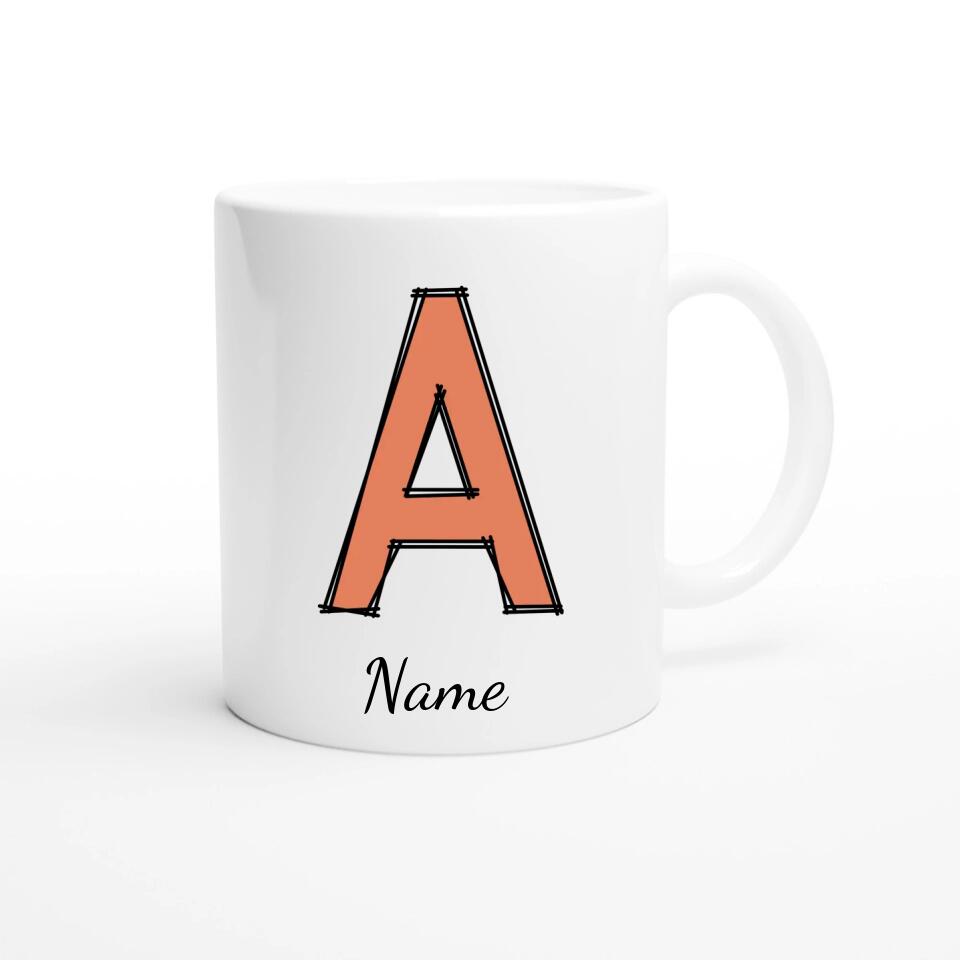 Tasse Buchstabe