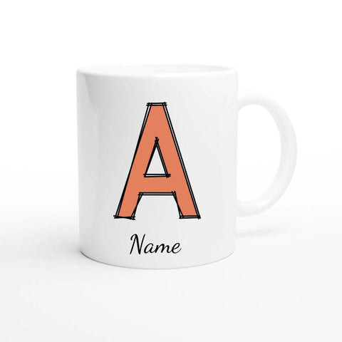 Tasse Buchstabe