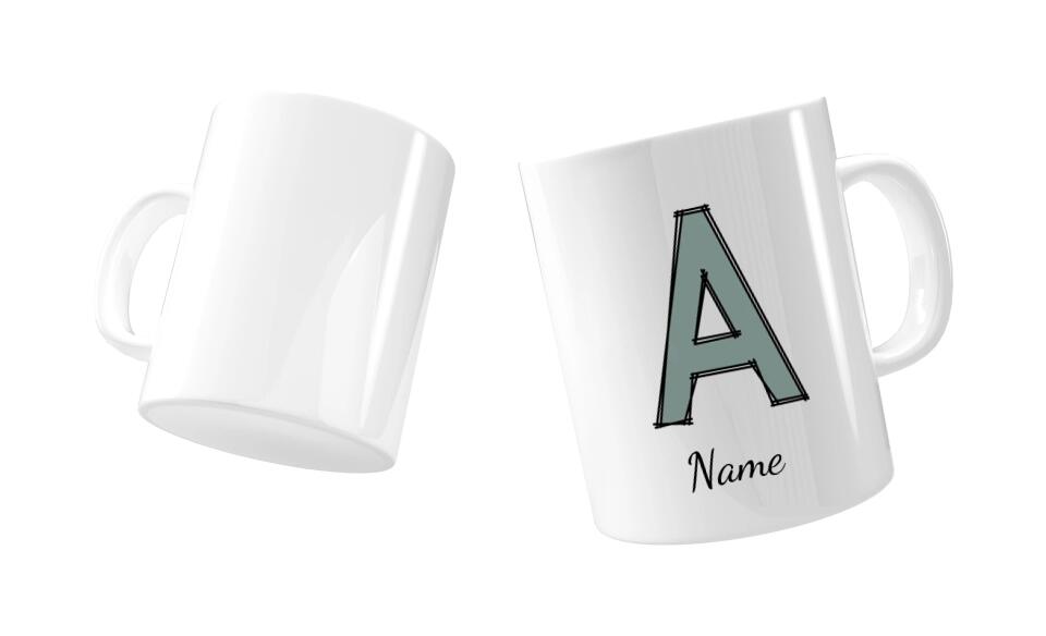 personalisierte Tasse mit Namen