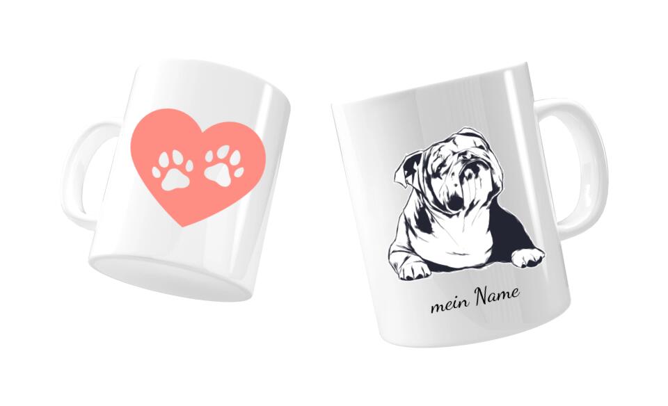 personalisierte tassen hund