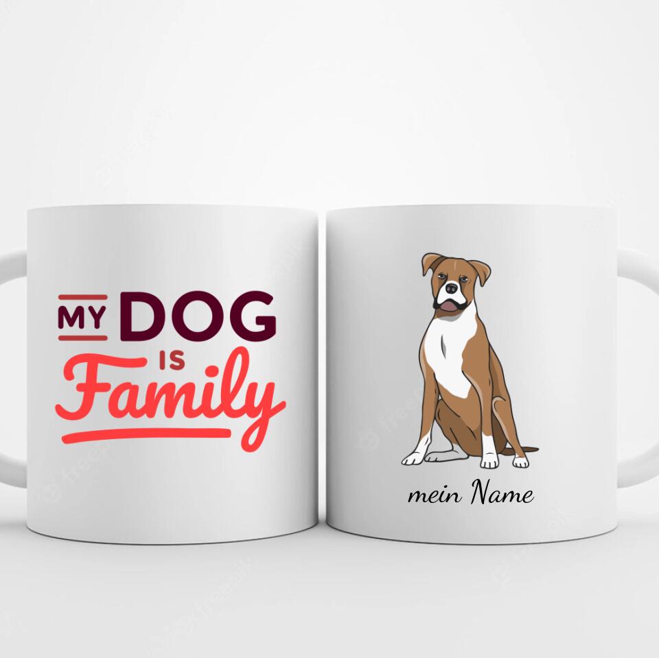tasse mit hunden personalisierte
