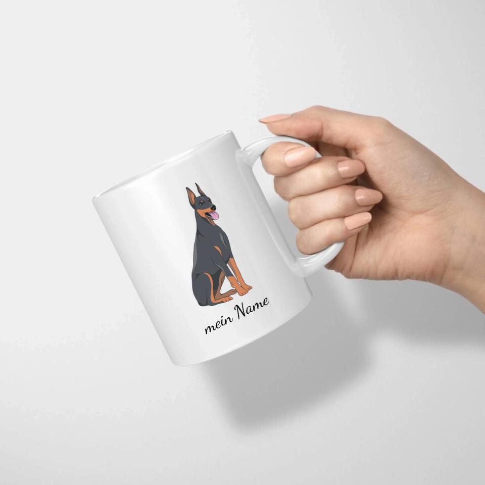 tasse mit hunden personalisierte