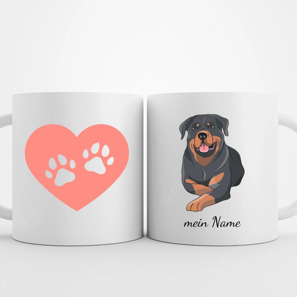 tasse hund personalisierte