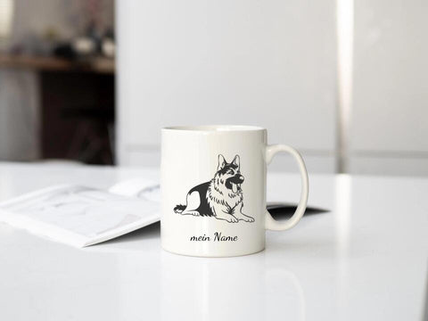 tasse gestalten hund