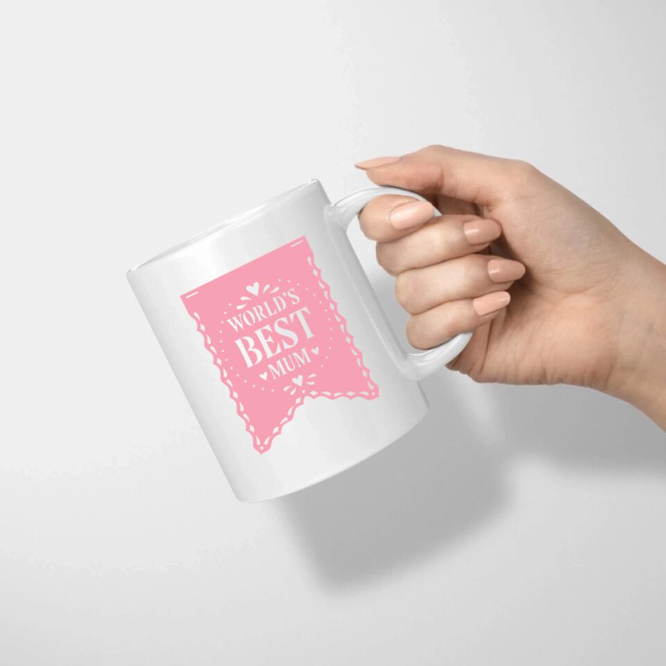 fototasse mit spruch world's best mum