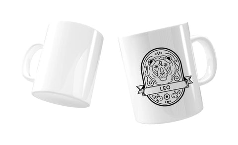 tasse mit horoskop motiv löwe bedrucken lassen