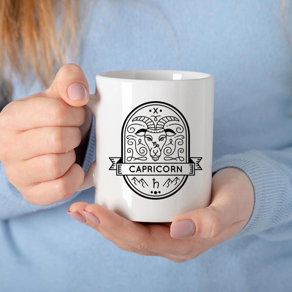 Tasse mit Sternzeichen