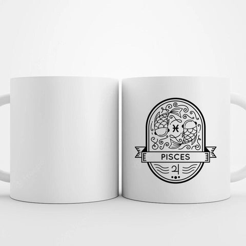 Tasse Sternzeichen Pisces (Fische)