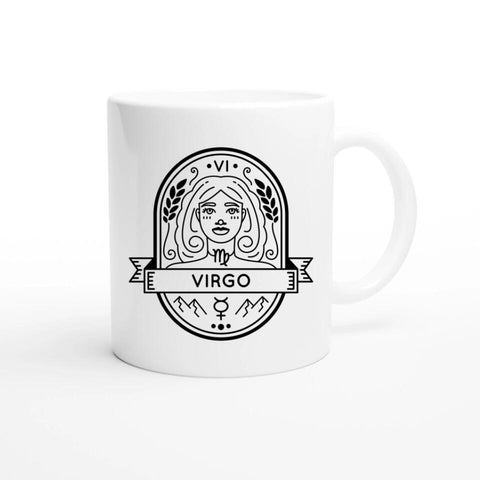 tasse mit sternzeichen jungfrau