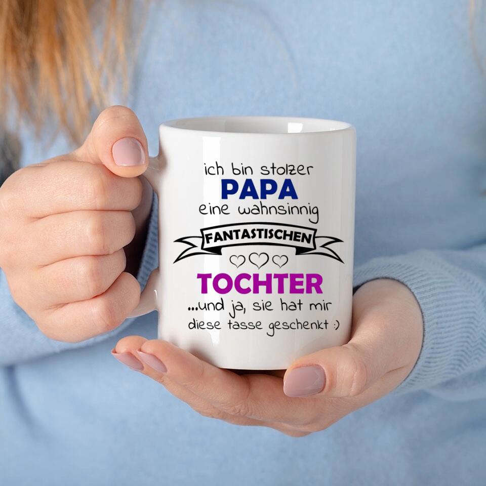 Stolzer Papa Tasse