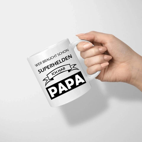 Personalisierte Tasse Papa