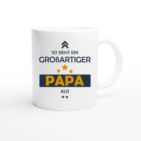 papa tasse so sieht ein großartiger papa aus