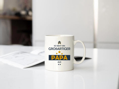 geschenk für papa tasse