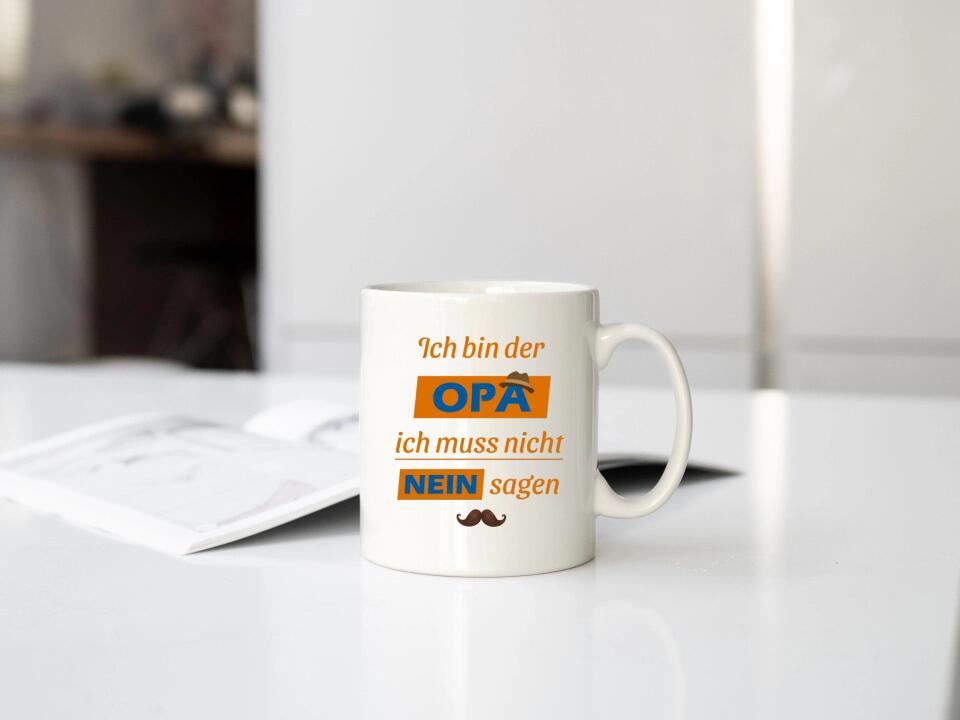 tasse als geschenk für opa