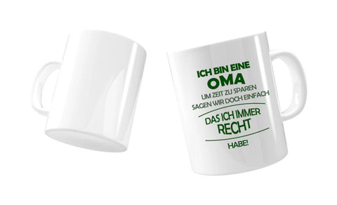 Oma Tasse personalisiert