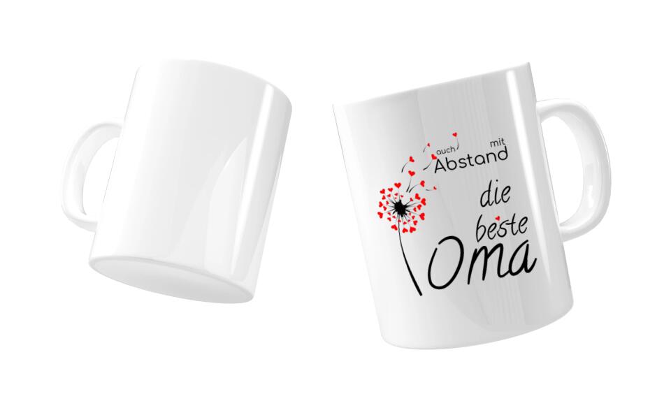 beste oma tasse mit foto