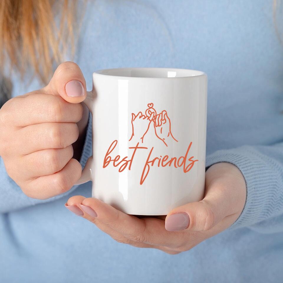 best friends tasse