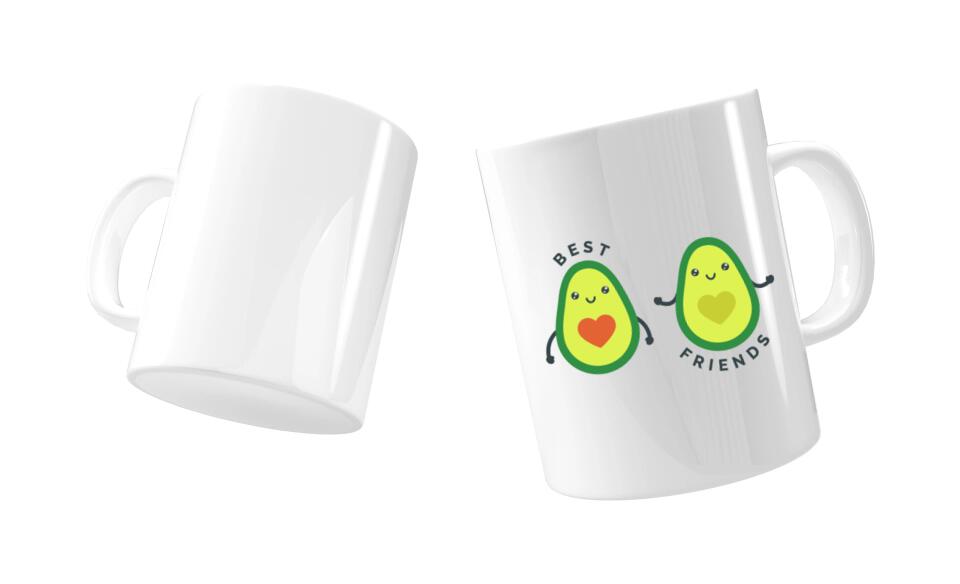 personalisierte tasse best friends