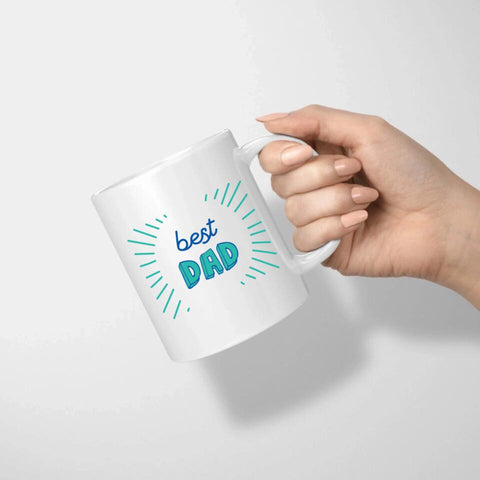 tasse auf englisch best dad - bester papa