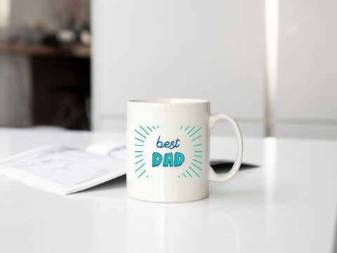 tasse mit spruch papa - best dad