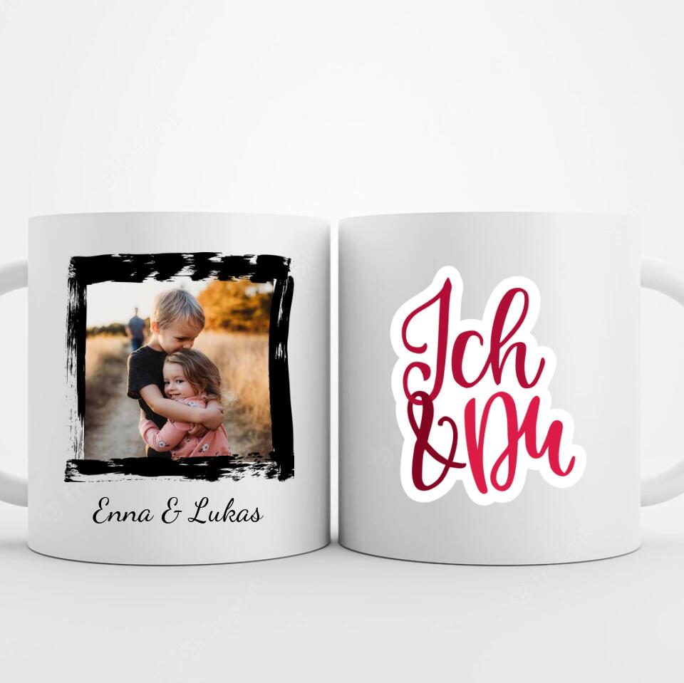Ich und du - tasse paar