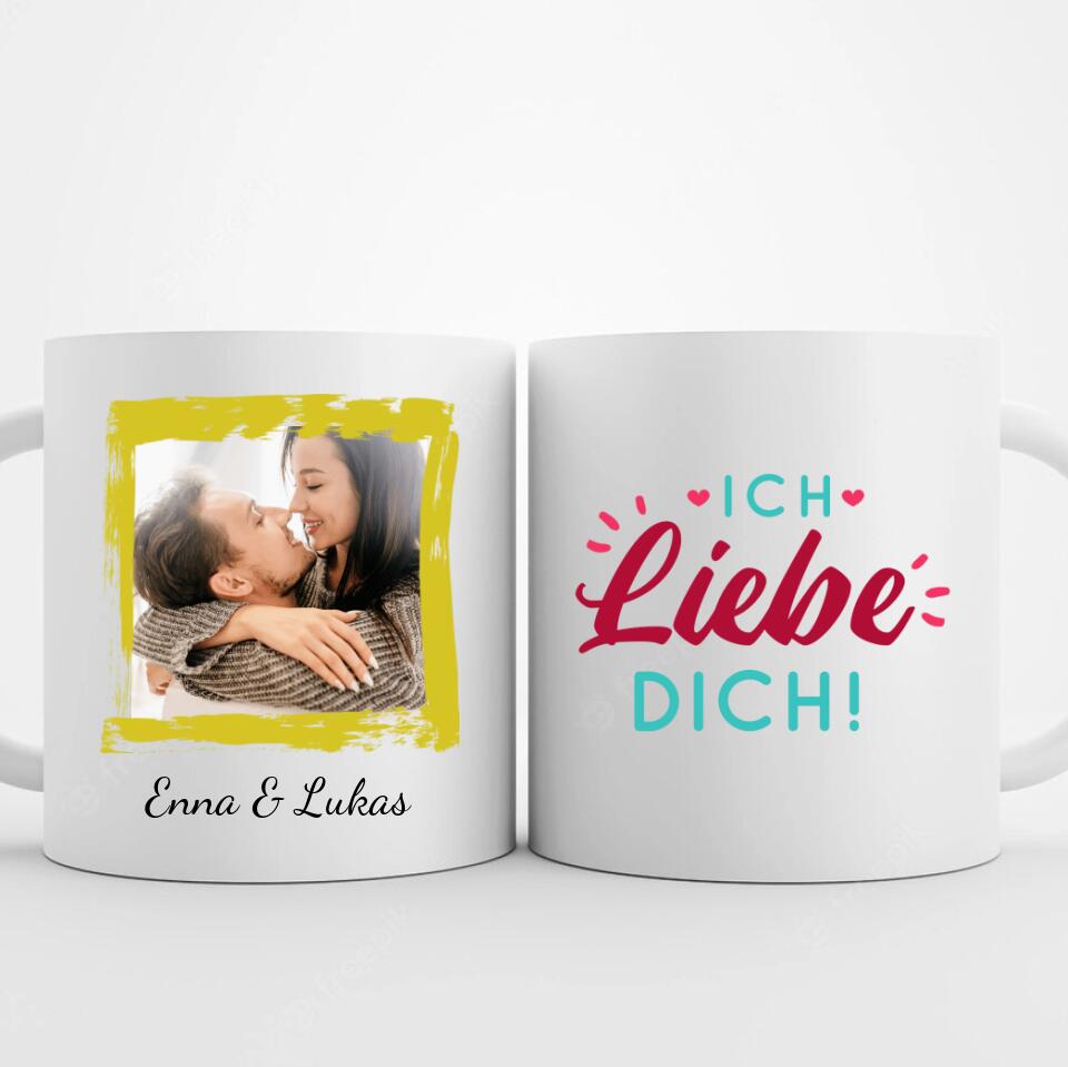 geschenk tasse mit bild