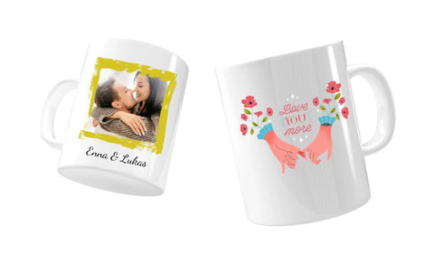 paartassen zur hochzeit