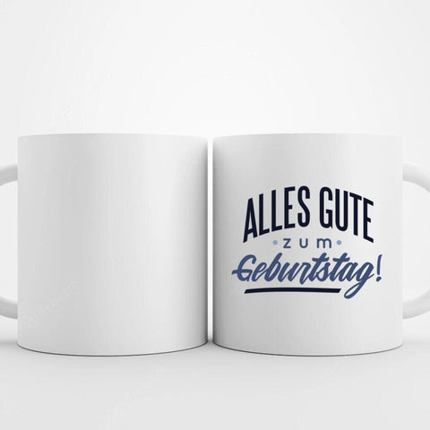 Alles Gute zum Geburtstag! - Personalisierte Geburstagstasse