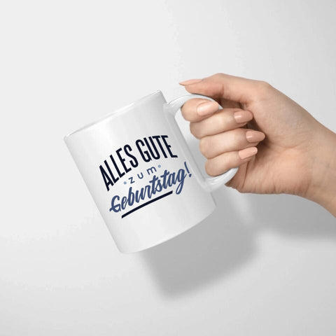 Alles Gute zum Geburtstag! - Personalisierte Geburstagstasse