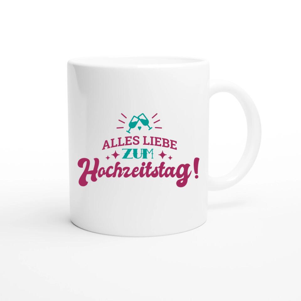 tasse als geschenk zum hochzeitstag