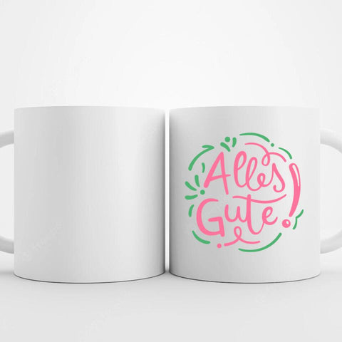 Alles Gute - Personalisierte Foto Tasse