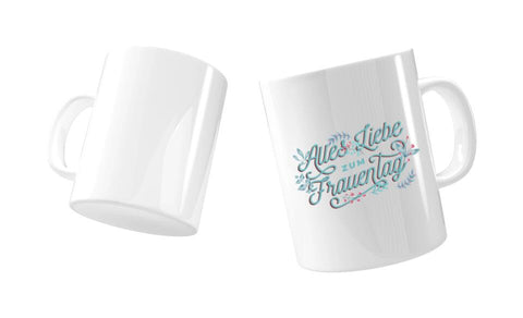 fraunetag tasse als gschenk