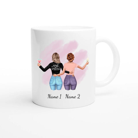personalisierte tasse freundinnen