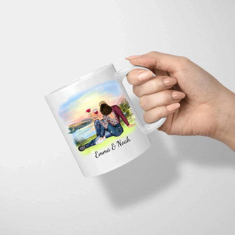 Personalisierte Tasse Paar