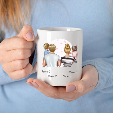 Tasse gestalten Familie