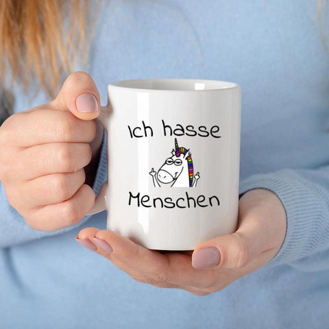 Tasse Ich hasse Menschen