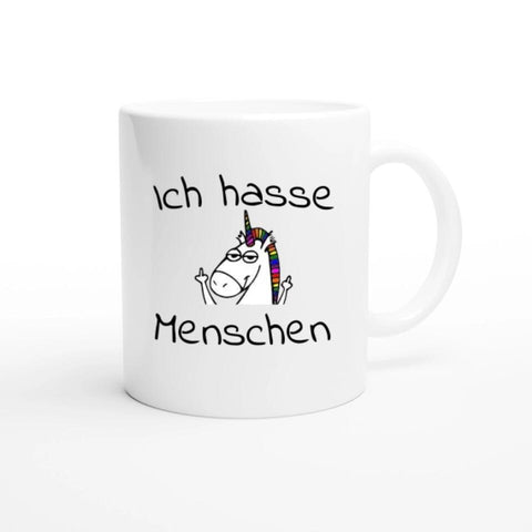 Ich hasse Menschen Tasse