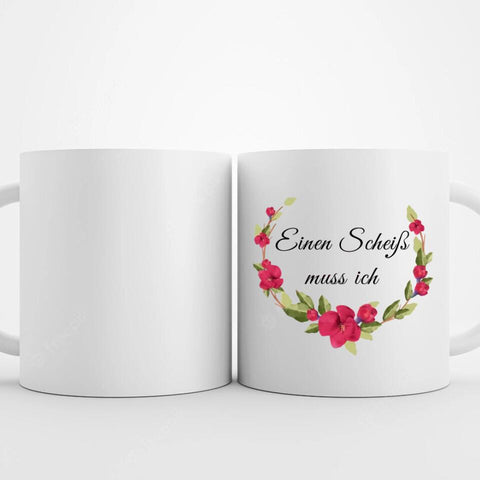 Lustige Tasse mit Spruch