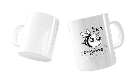 Bee Positive Tasse