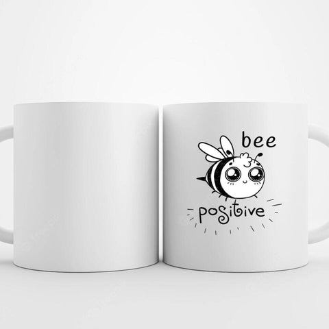 Bee Positive Tasse