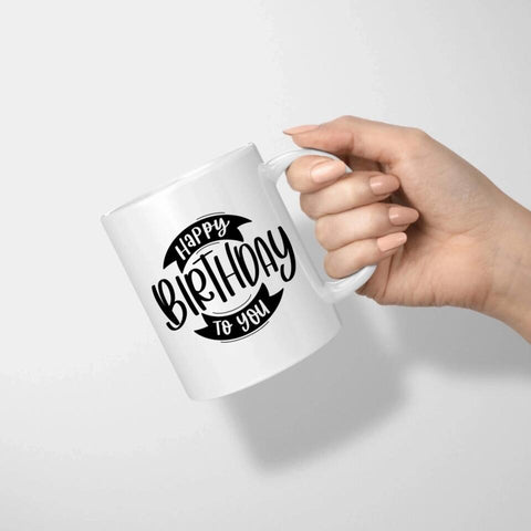 Fototasse Happy Birthday (20 verschiedene Designs)