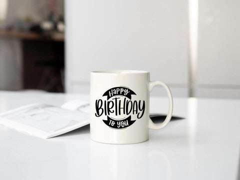 Fototasse Happy Birthday (20 verschiedene Designs)