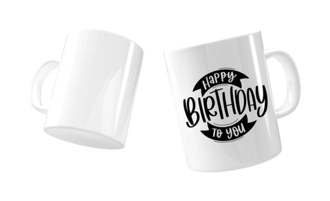 Fototasse Happy Birthday (20 verschiedene Designs)