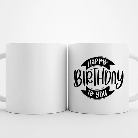 Fototasse Happy Birthday (20 verschiedene Designs)