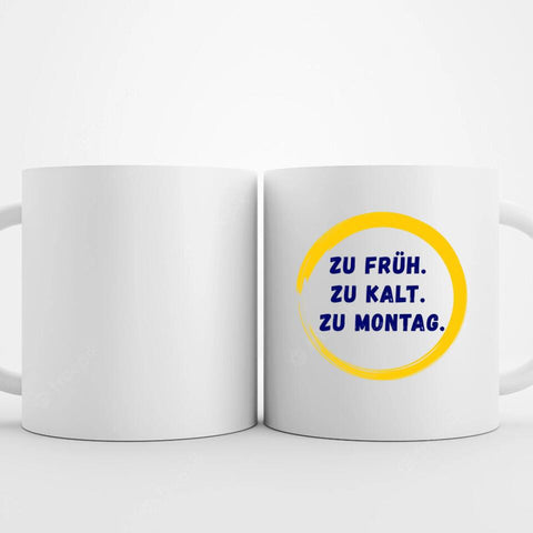 Tasse mit lustigem Spruch und Foto bedrucken lassen