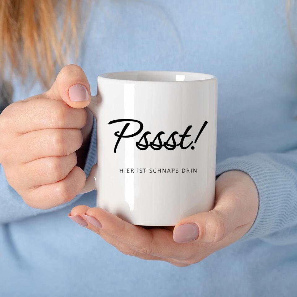 Tasse mit lustigem Spruch