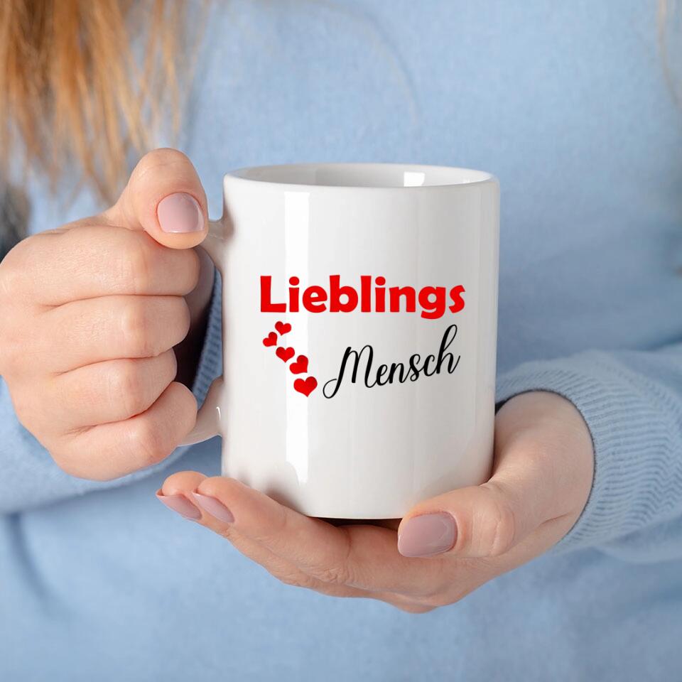 Tasse Lieblingsmensch 