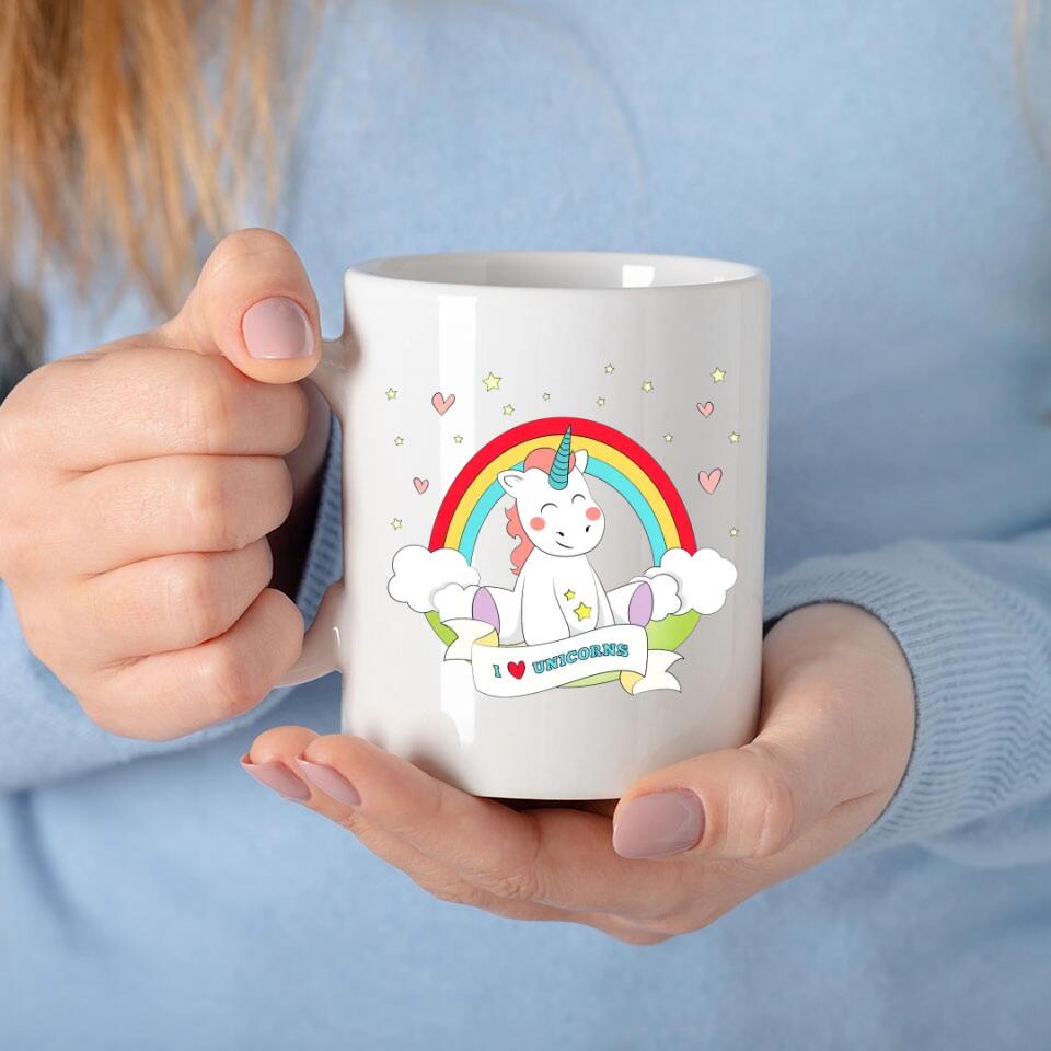 Tasse mit Einhorn